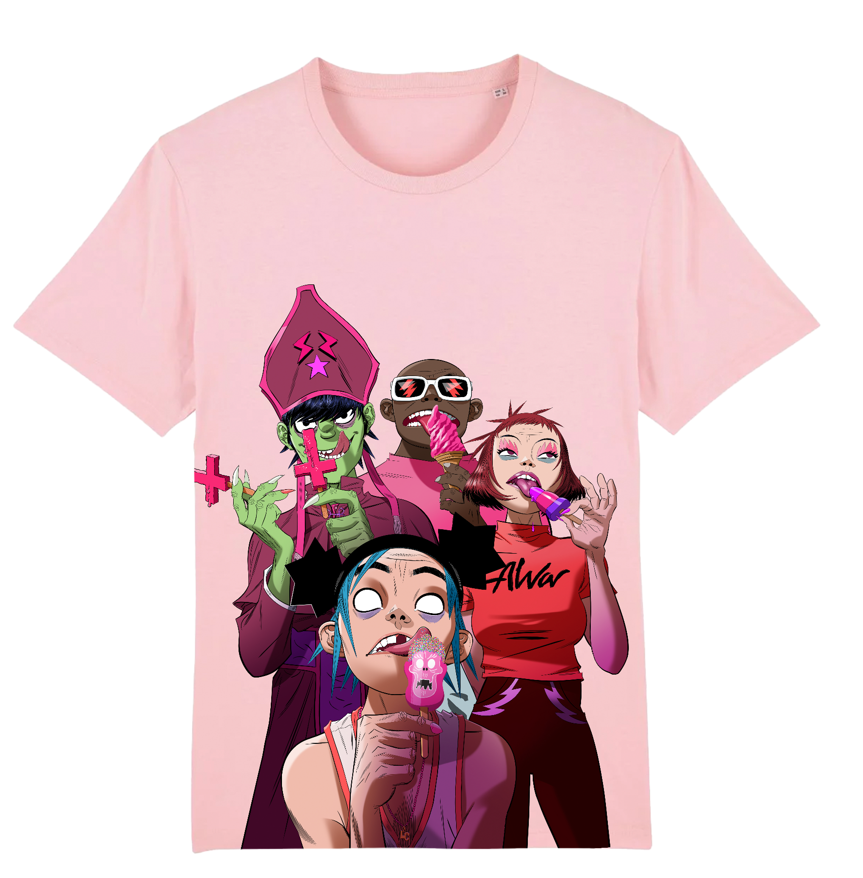 Gorillaz deals t shirt